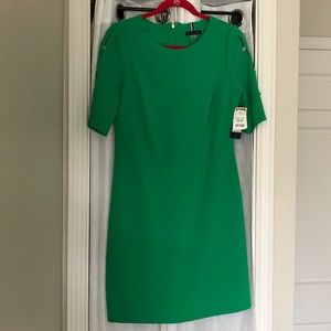 Tommy Hilfiger green dress